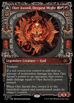 Ojer Axonil, Deepest Might // Temple of Power The Lost Caverns of Ixalan Gods of Ixalan Frame